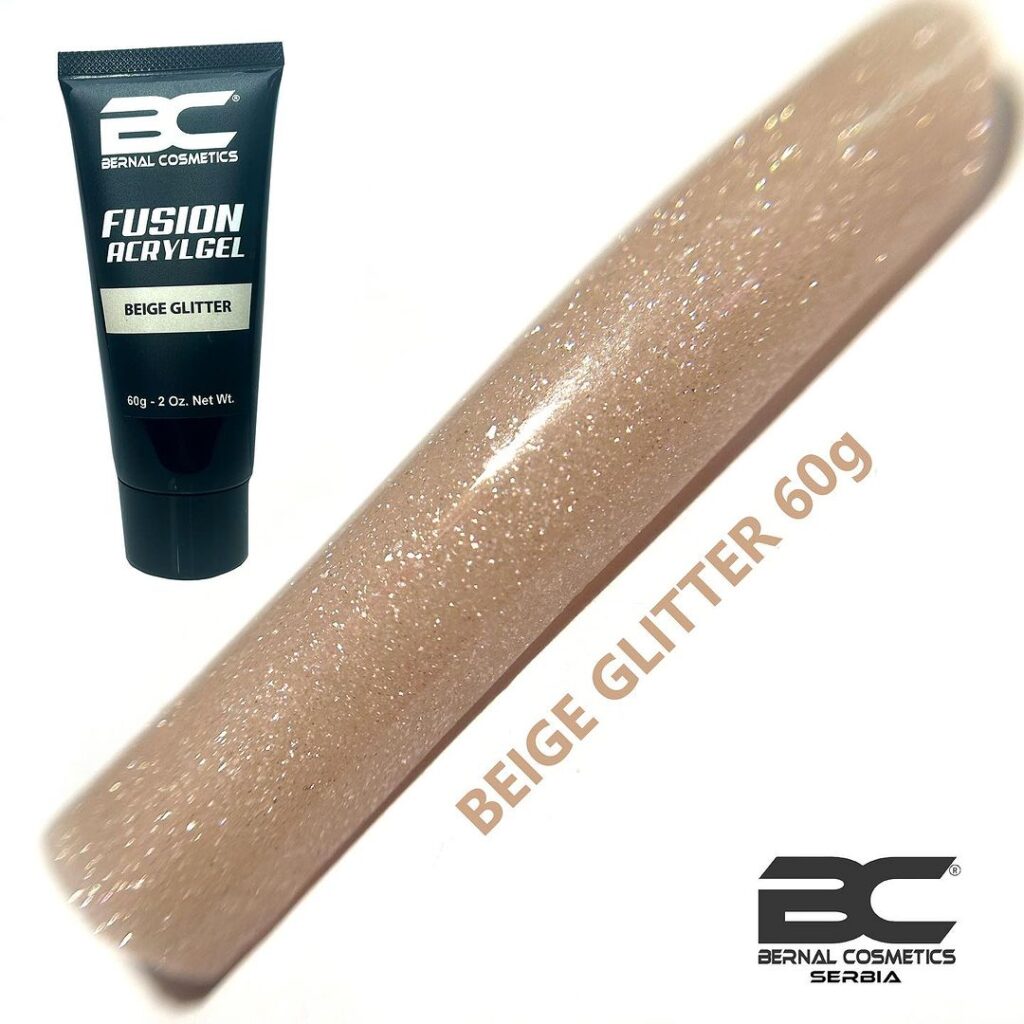 Akrigel Beige Glitter