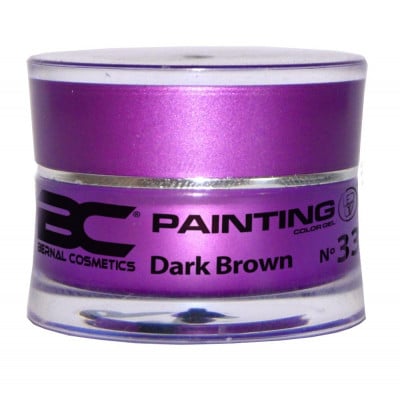 Tamno Braon Nail Art Gel Bernal Cosmetics Pakovanje