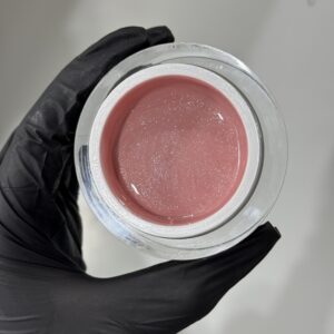 Pudding Gel Cover Rose Glitter
