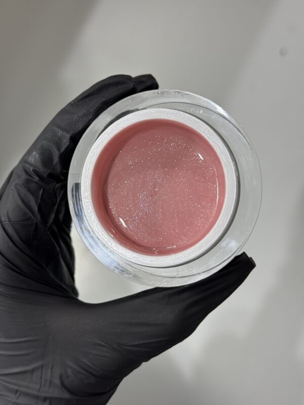 Pudding Gel Cover Rose Glitter