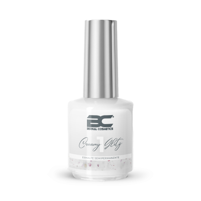 Poluprozirni Gel Lak Creamy Glitz Nº 1 – 15ml